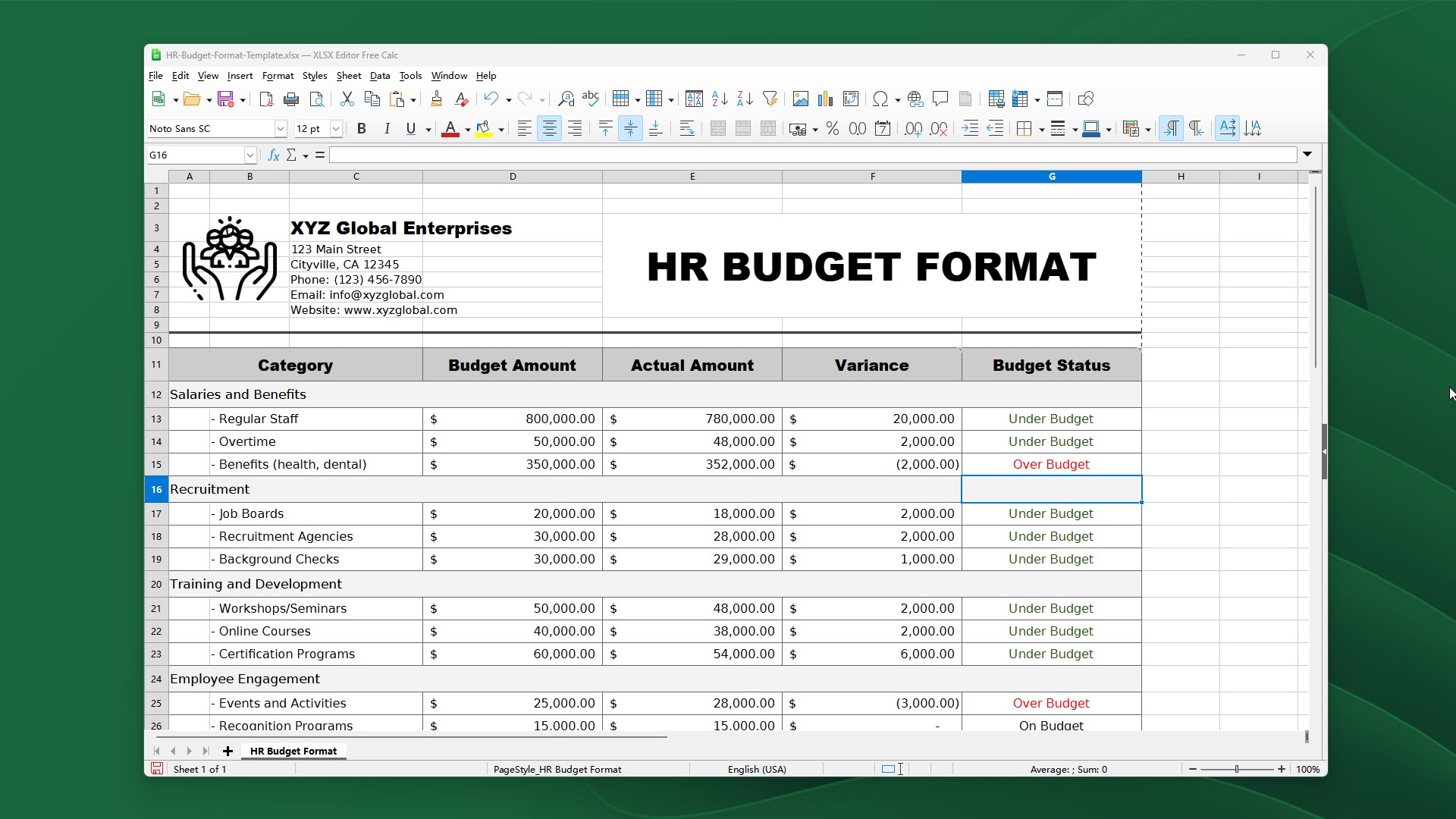 XLSX Editor AIx screenshot