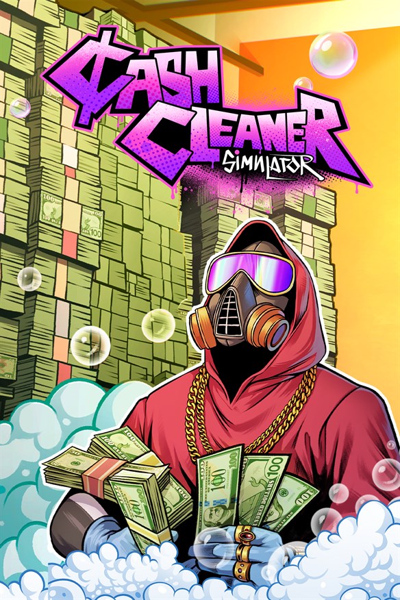 Cash Cleaner Simulator Xbox Series X|S and Xbox One cover art