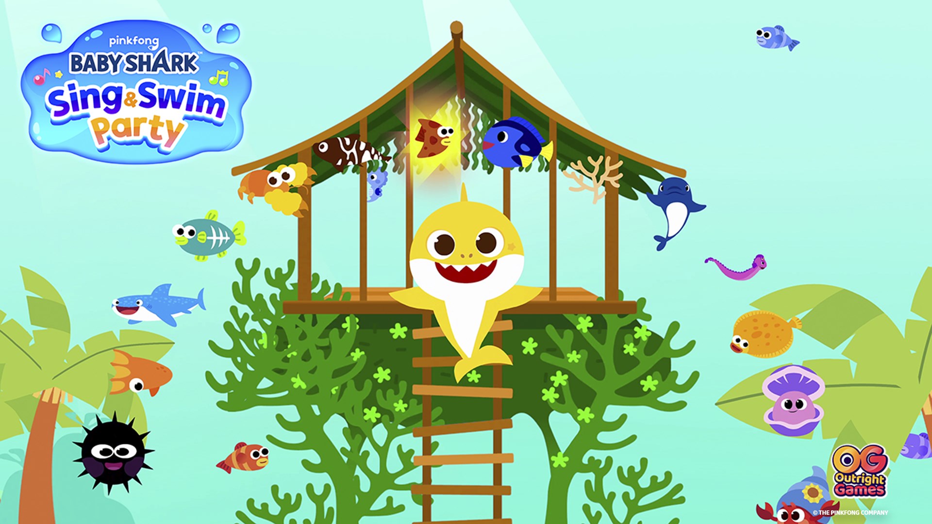 Singing baby best sale shark english