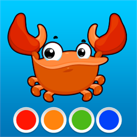 Ocean - funny coloring book for boys and girls, adults and kids