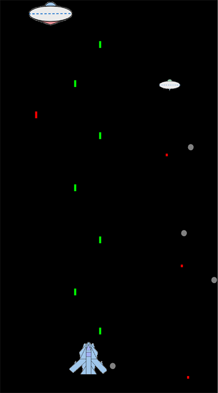 #3. Spaceship Wars! (Windows) By: MthreeJohnnyK