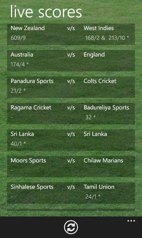 Cricket Live Screenshots 1