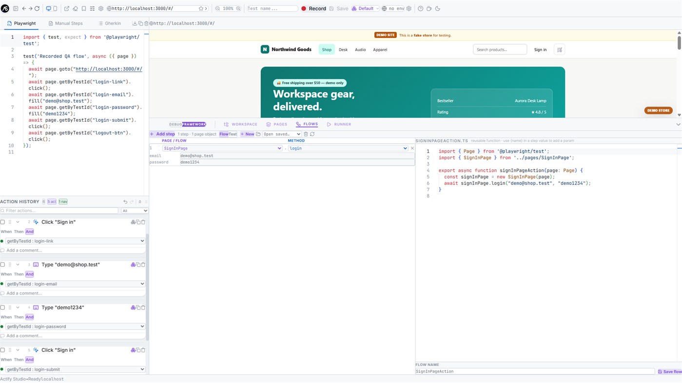 #5. Actify Studio (Windows) De: Vincenzo Lentini