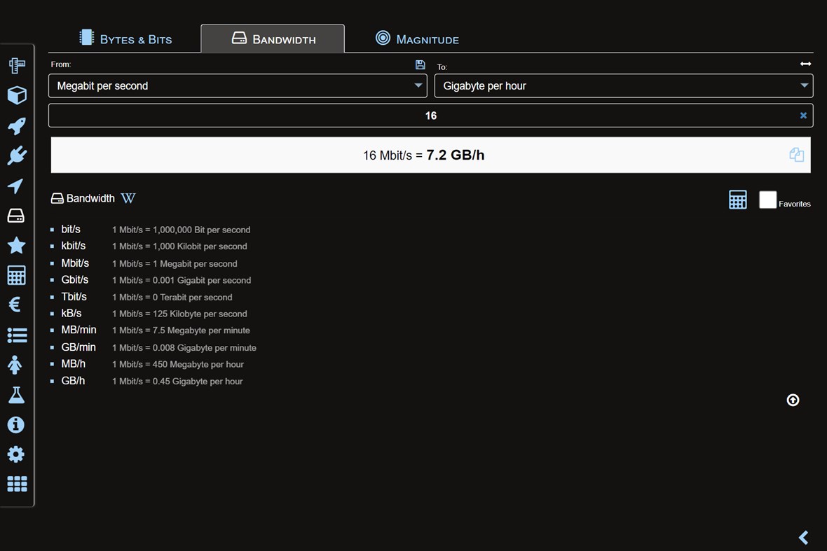 #7. Unit converter MxUnit Pro (Windows) โดย: HPB-Labs