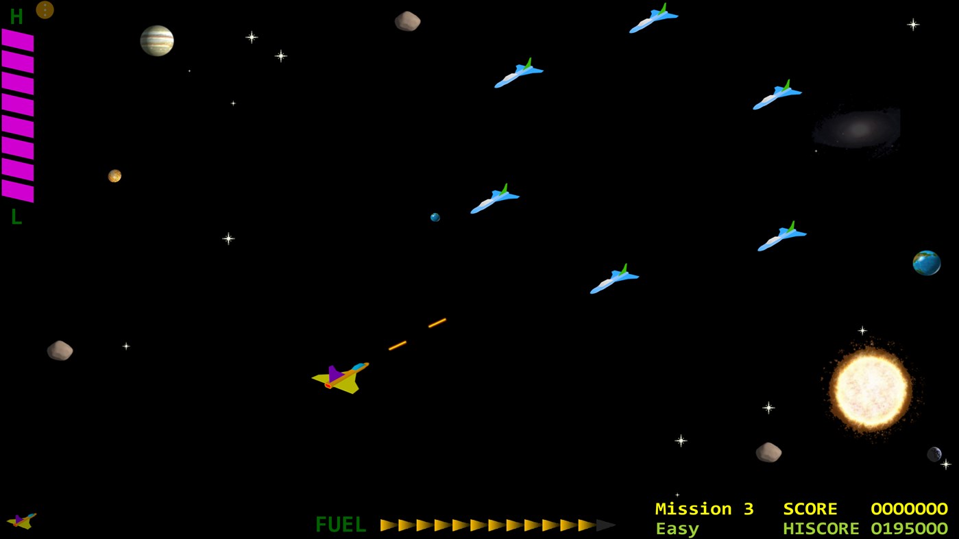 #4. ZAXXON Remake by Peter Kloß V2 (Windows) di: kloss.solutions