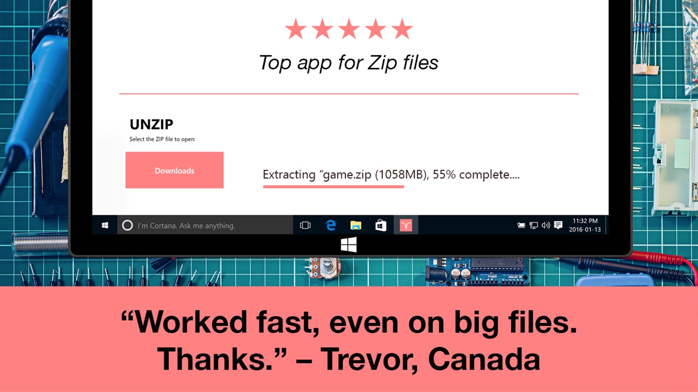 #4. Zip Opener (Windows) 게시자: Tiny Opener
