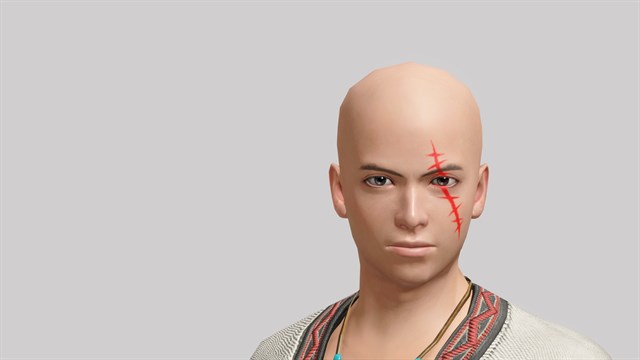 "Stitches" face paint screenshot 1