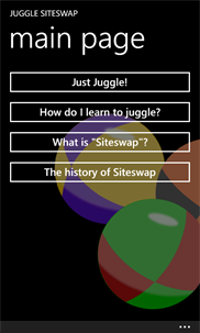 Juggle Siteswap screenshot 1