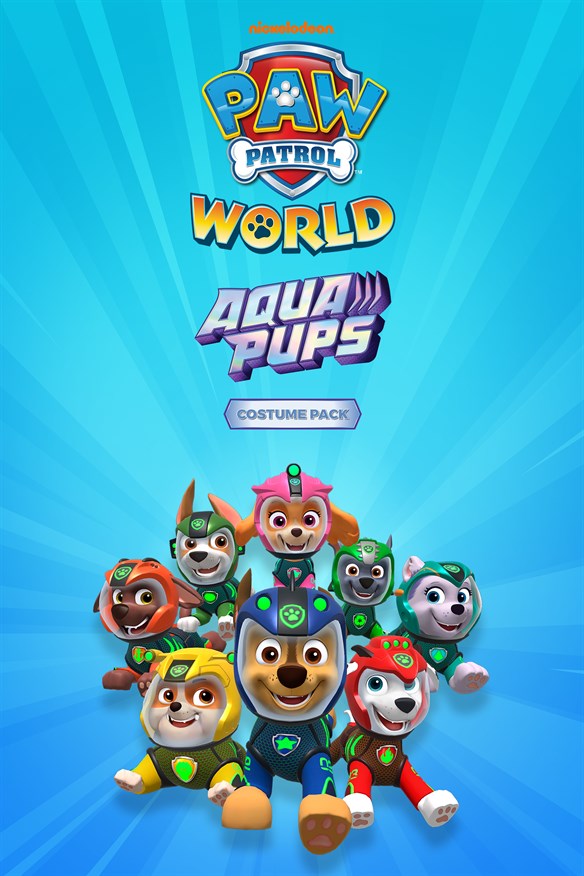 PAW Patrol World - Aqua Pups - Costume Pack