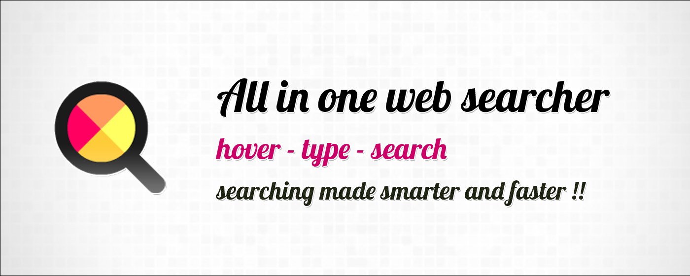 All in one web searcher marquee promo image
