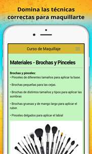 Curso de Maquillaje screenshot 2