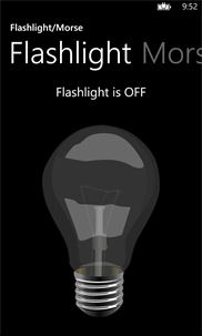 Flashlight/Morse screenshot 1