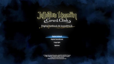 Jujutsu Kaisen Cursed Clash - Digital Artbook & Soundtrack — скриншот 1