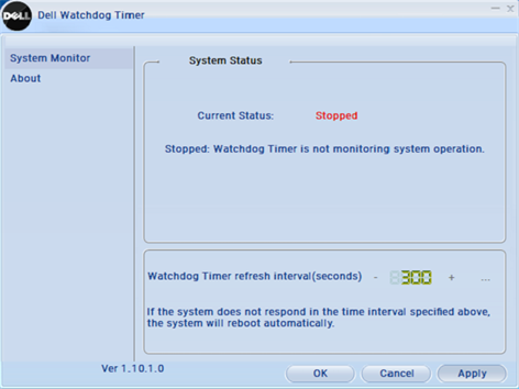 Dell Watchdog Timer Screenshots 2