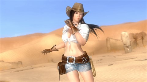 DOA5LR Rodeo Time Costume - Kokoro