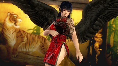 DOA5LR Vestido mandarín seductor - Nyotengu