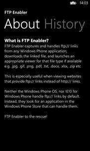 FTP Enabler screenshot 1
