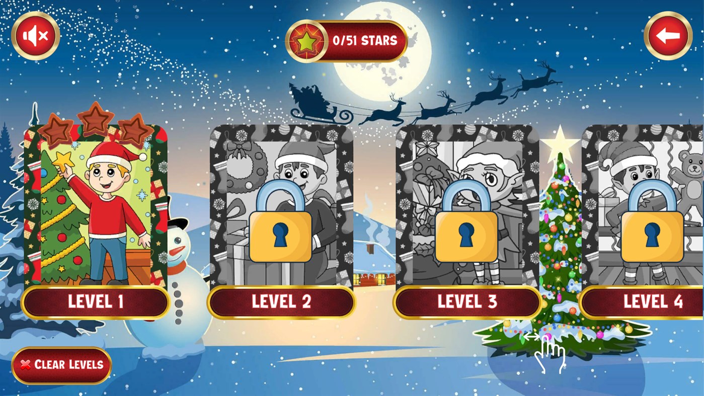 #3. Christmas Find Differences (Windows) Podle: Coloring Book Entertainment