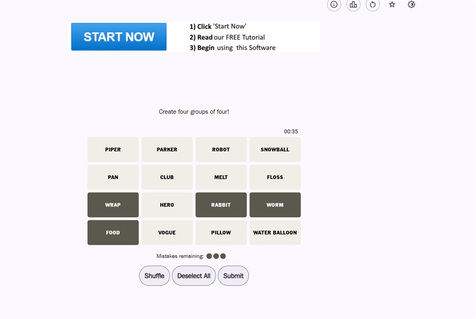 Connections Word Game (Windows) 由: Free Software Apps