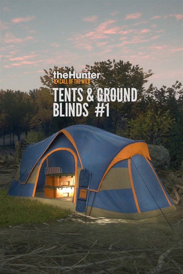theHunter: Call of the Wild - Tents & Ground Blinds - Windows 10 Xbox Series X|S and Xbox One cover art