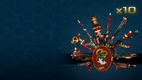 Dragon And Koi Tier 3 Weapon Skin Bundle