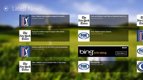 GolfCentral Free Screenshots 2