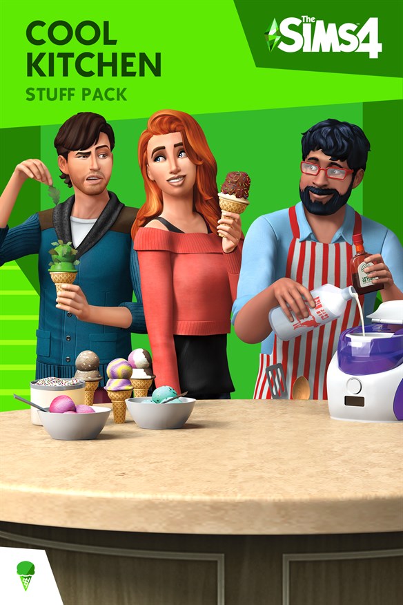 The Sims 4 Cool Kitchen Stuff Xbox Series X|S and Xbox One cover art
