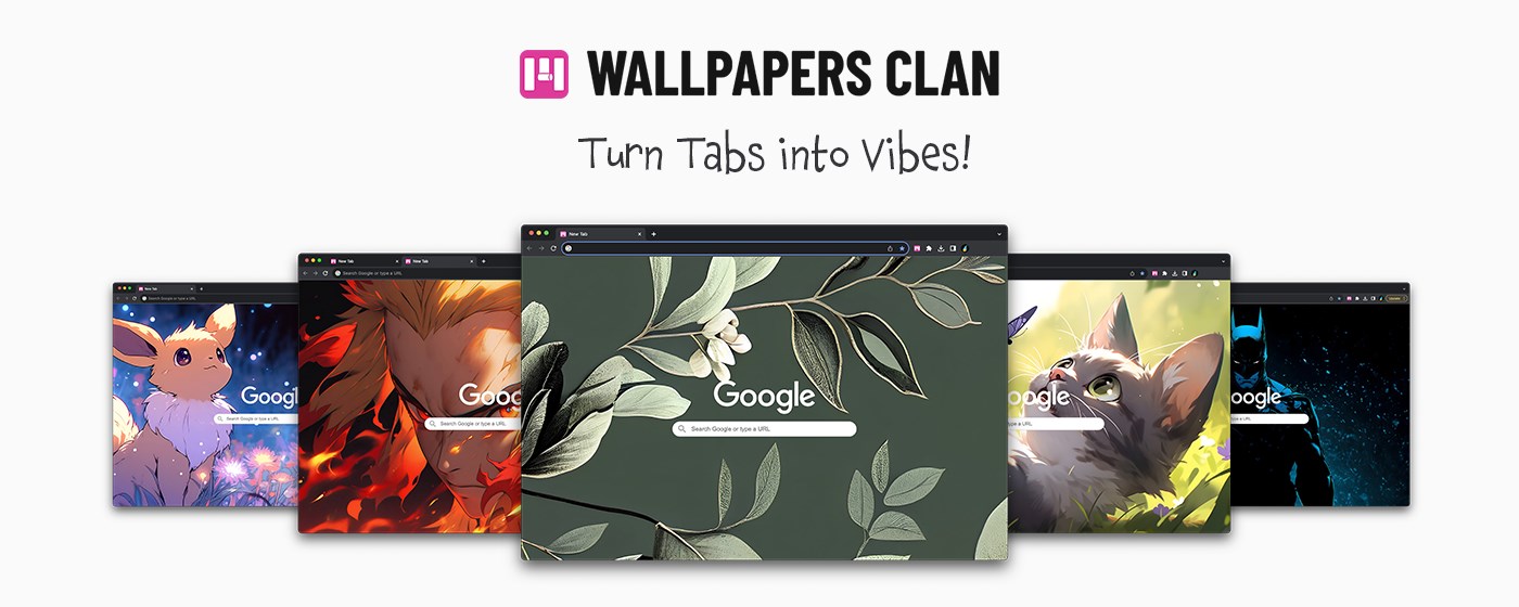 Wallpapers Clan - Dynamic New Tab Wallpapers marquee promo image