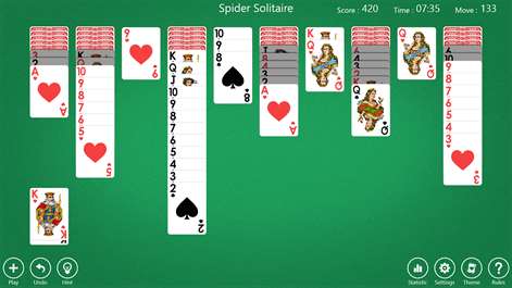 Aces Spider Solitaire Screenshots 1