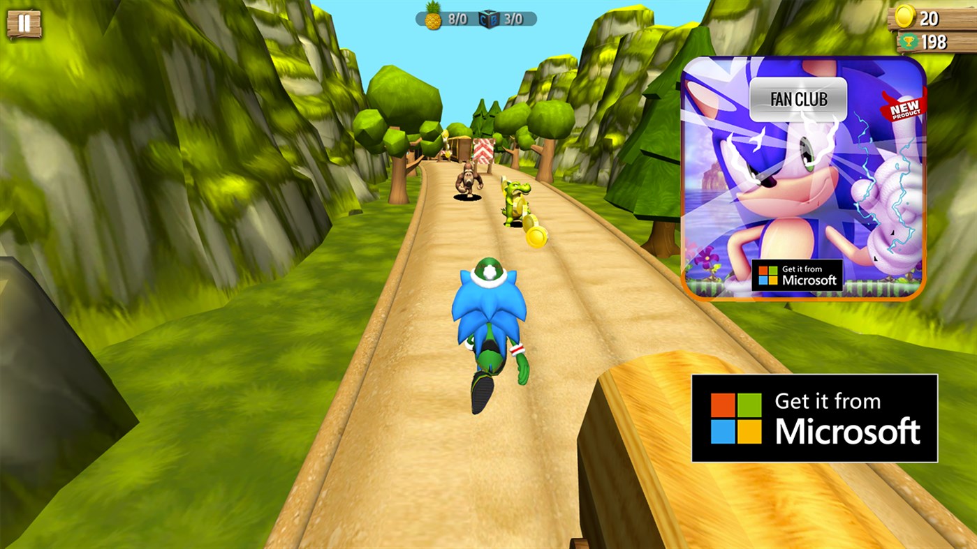 Sonic бег и гонки игра. Sonic Run. Sonic Running with Trail.
