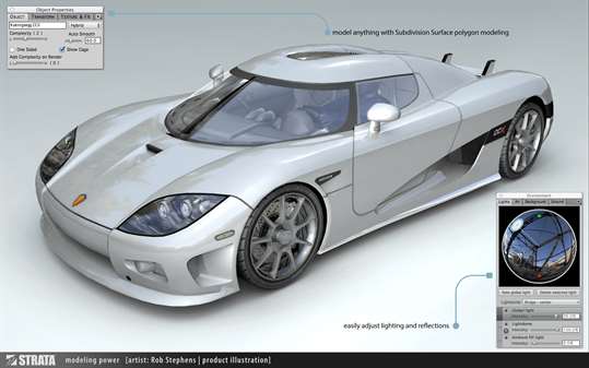 Strata Design 3D CX 8 screenshot 5