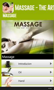 Massage - The Art Of Healing screenshot 1