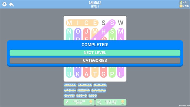 Word Search Brain Game screenshot 1