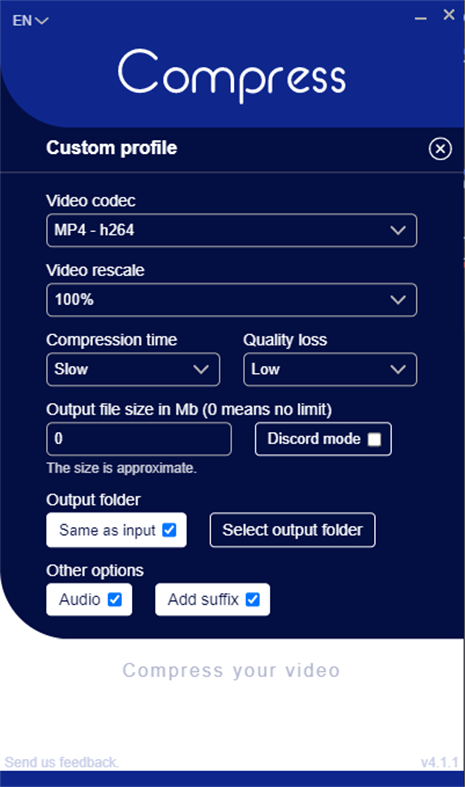 #4. Compress - Video Compressor (Windows) Με: OHZI Interactive Studio