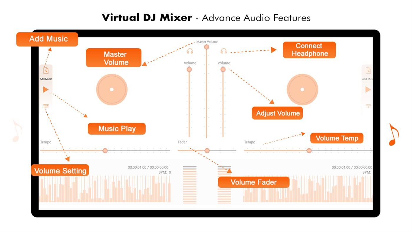 #2. DJ Mixer - Audio Mixer (Windows) 由: Best Game Studio