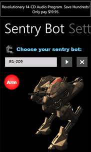 Burglar Alarm Sentry Bot screenshot 1