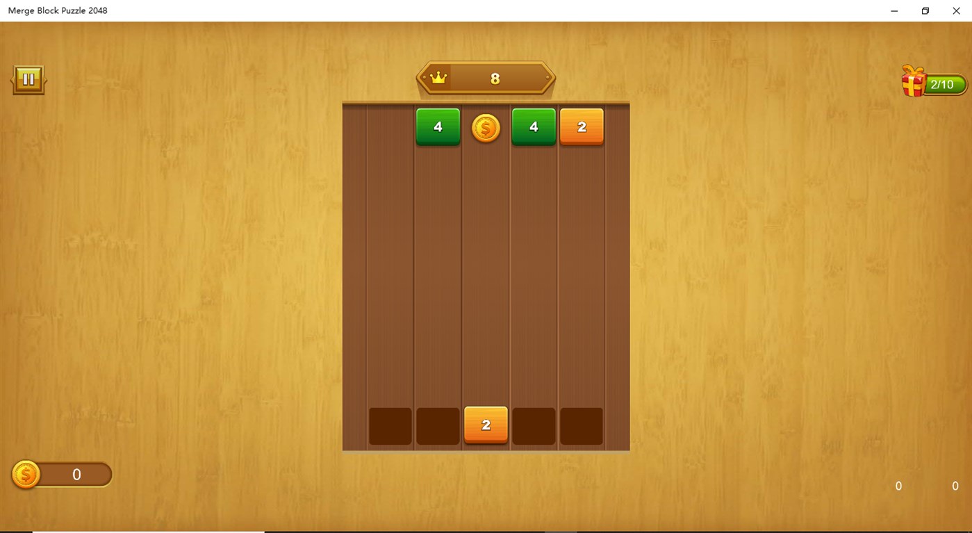 #1. Merge Block Puzzle 2048 (Windows) By: LiHe