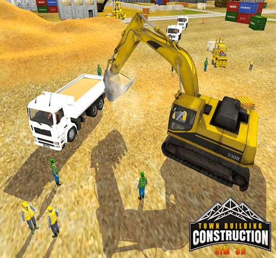 Town Building Construction Sim 3D screenshot 5
