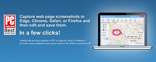 Take Webpage Screenshots Entirely - FireShot marquee promo image