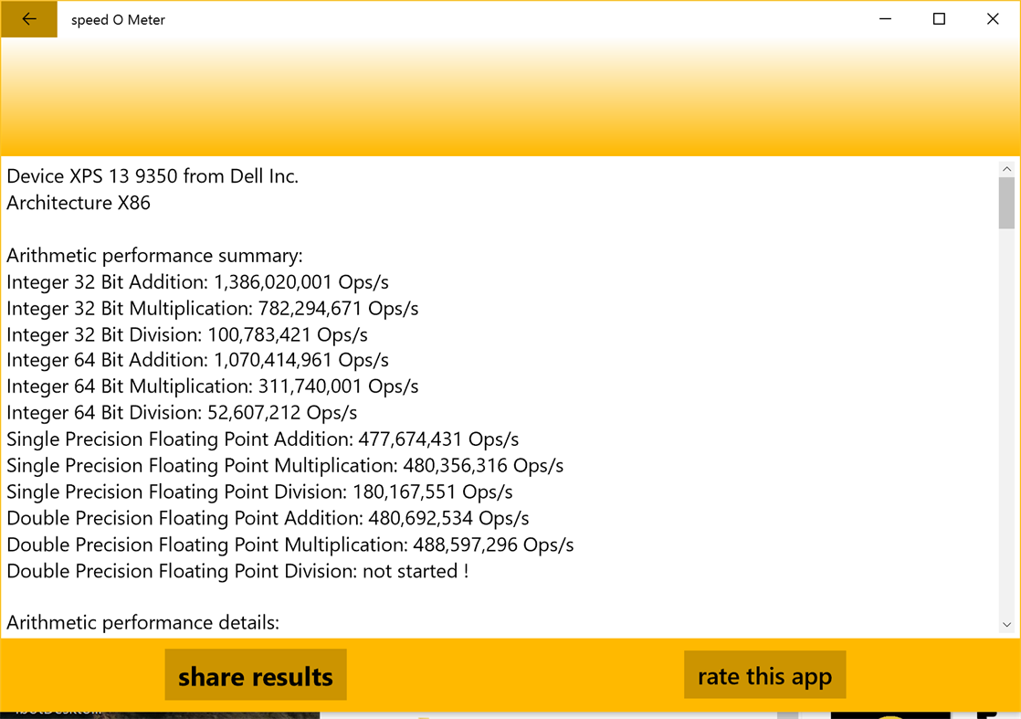 #6. speed O Meter (Windows) Door: Peter Engler