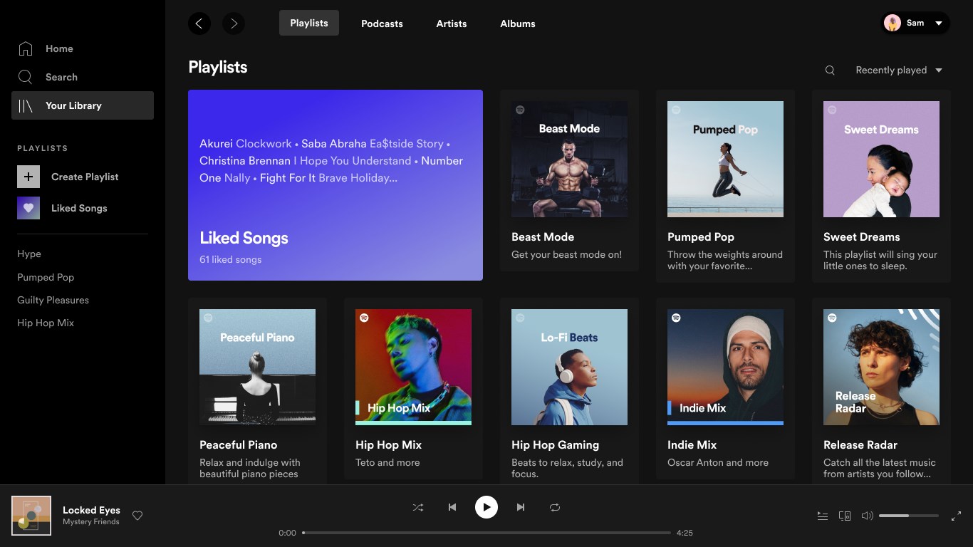 Spotify: विंडोज़ क्रैक 4 के लिए संगीत और पॉडकास्ट