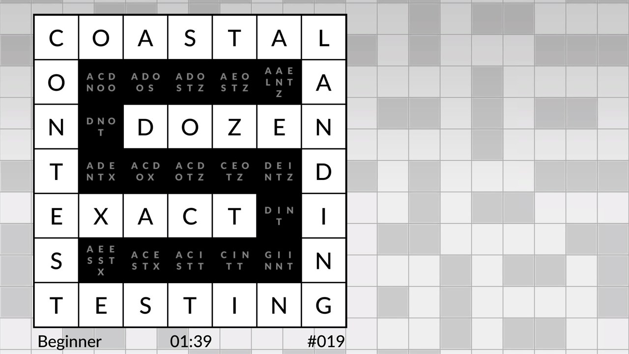 Wordsweeper by POWGI screenshot 3