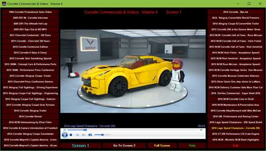 Corvette Commercials and Videos Volume 4 screenshot 2
