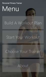 Personal Fitness Trainer screenshot 1
