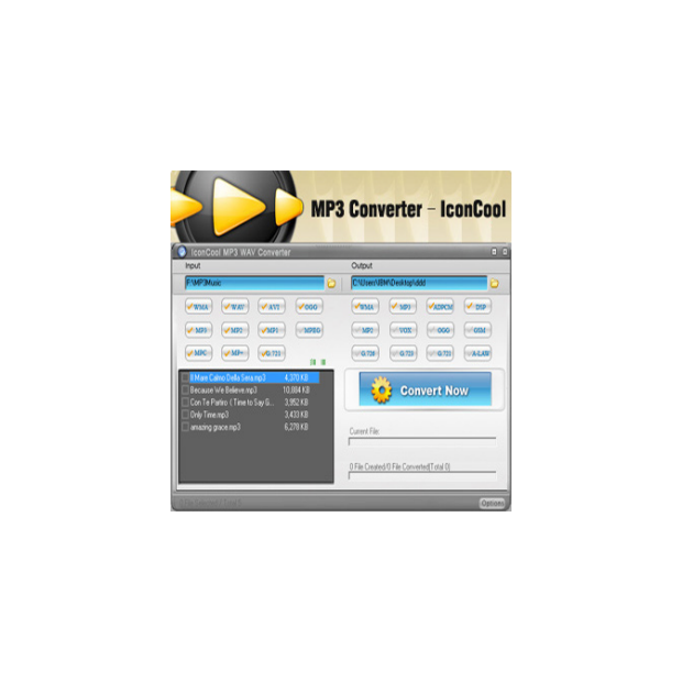 MP3 Converter - IconCool,Convert to MP3 to Wav to MP3