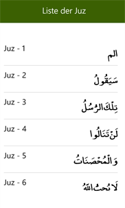German Quran screenshot 7