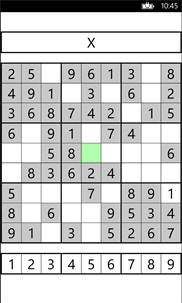 Sudoku WP-7 screenshot 1