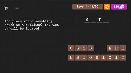 Vocabulary Quiz Game screenshot 1