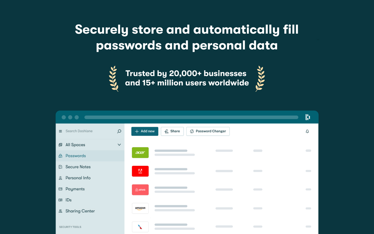 Dashlane — Password Manager