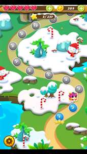 Christmas Bubble Carnival screenshot 2